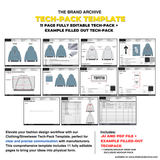 TheBrandArchive Tech-Pack Template