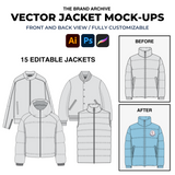 Jacket Vector Mockups