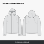 Detailed view of blank jacket vector mockup, showing how users can bring their creative vision to life with professional results.