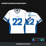 Detailed view of a finished clothing design made using a vector mockup, showing how users can bring their creative vision to life with professional results.